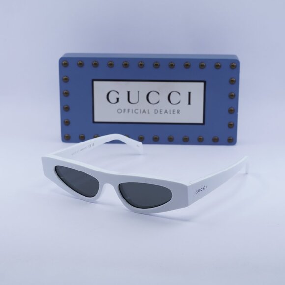 Final Price! Gucci GG1779S 002 White/Grey Sunglasses main image 11